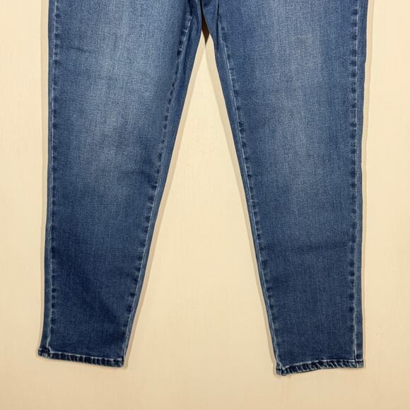 Universal Standard Skinny Jeans Womens Plus Size 16 Blue Denim Seine High Rise - Picture 4 of 9